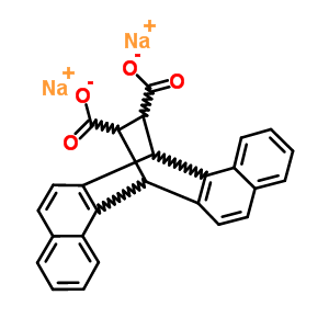 63041-43-0  disodium 7,14-dihydro-7,14-ethanobenzo[k]tetraphene-15,16-dicarboxylate