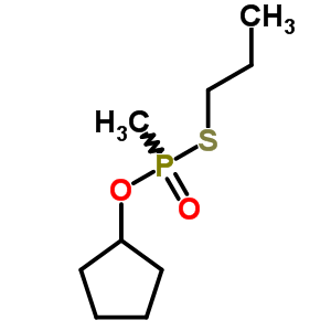 65143-04-6;65167-61-5;65167-62-6;85473-34-3  O-cyclopentyl S-propyl methylphosphonothioate
