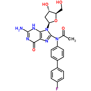 67764-18-5  8-[acetyl(4'-fluorobiphenyl-4-yl)amino]-2'-deoxyguanosine