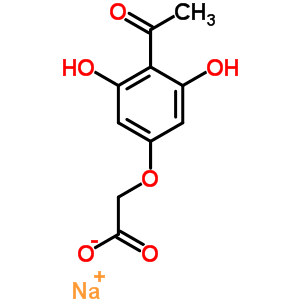 70413-05-7  sodium (4-acetyl-3,5-dihydroxyphenoxy)acetate
