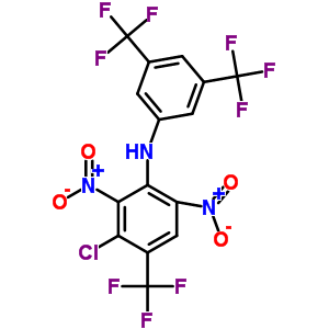 70757-16-3  N-[3,5-bis(trifluorometil)fenil]-3-cloro-2,6-dinitro-4-(trifluorometil)anilina