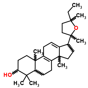 71659-84-2  17-(5-ethyl-2,5-dimethyltetrahydrofuran-2-yl)-4,4,10,14-tetramethylgona-8,12-dien-3-ol