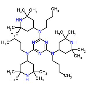 71981-32-3  N,N',N''-tributyl-N,N',N''-tris(2,2,6,6-tetramethylpiperidin-4-yl)-1,3,5-triazine-2,4,6-triamine