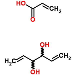 73038-24-1  prop-2-enoic acid - hexa-1,5-diene-3,4-diol (1:1) 73038-24-1  prop-2-enoic acid - hexa-1,5-diene-3,4-diol (1:1)