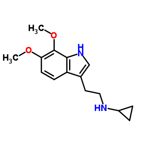 74126-27-5  N-[2-(6,7-dimethoxy-1H-indol-3-yl)ethyl]cyclopropanamine