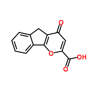 74949-94-3  4-oxo-4,5-dihydroindeno[1,2-b]pyran-2-carboxylic acid