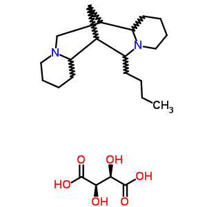 75714-73-7  10-butylsparteine 2,3-dihydroxybutanedioate (1:1)