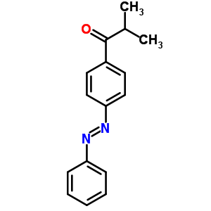 75993-91-8  2-methyl-1-{4-[(E)-phenyldiazenyl]phenyl}propan-1-one