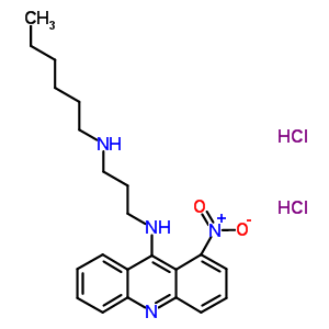 77280-91-2  N-hexyl-N'-(1-nitroacridin-9-yl)propane-1,3-diamine dihydrochloride