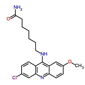 77420-93-0  7-[(6-chloro-2-methoxyacridin-9-yl)amino]heptanamide