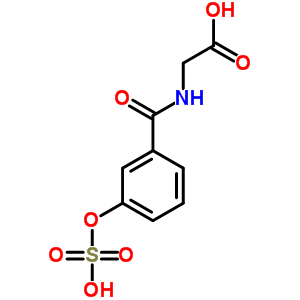 86321-31-5  N-[3-(sulfooxy)benzoyl]glycine