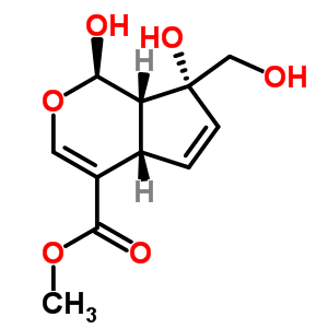 94992-54-8  methyl (1R,4aS,7R,7aS)-1,7-dihydroxy-7-(hydroxymethyl)-1,4a,7,7a-tetrahydrocyclopenta[c]pyran-4-carboxylate