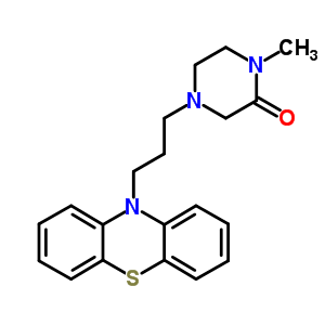 102763-35-9  1-methyl-4-[3-(10H-phenothiazin-10-yl)propyl]piperazin-2-one