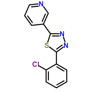 110729-65-2  3-[5-(2-chlorophenyl)-1,3,4-thiadiazol-2-yl]pyridine