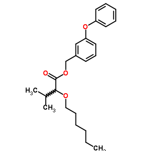 112473-97-9  3-phenoxybenzyl 2-(hexyloxy)-3-methylbutanoate 112473-97-9  3-phenoxybenzyl 2-(hexyloxy)-3-methylbutanoate