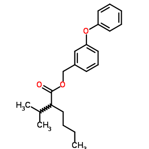 112489-69-7  3-phenoxybenzyl 2-(propan-2-yl)hexanoate 112489-69-7  3-phenoxybenzyl 2-(propan-2-yl)hexanoate