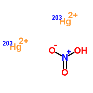 15098-98-3  nitric acid, mercury-~203~Hg salt (1:2)