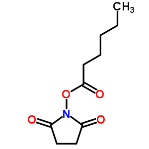 22102-92-7  1-(hexanoyloxy)pyrrolidine-2,5-dione