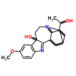23627-68-1  12-methoxy-16,17-didehydro-9,17-dihydroibogamine-9,20-diol