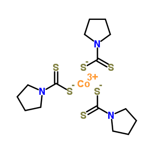 24412-38-2  cobalt(3+) tripyrrolidine-1-carbodithioate