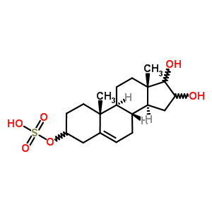 2681-63-2;77958-94-2  16,17-dihydroxyandrost-5-en-3-yl hydrogen sulfate