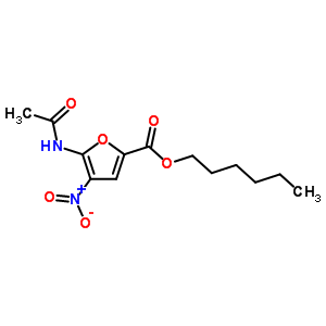 31145-81-0  hexyl 5-(acetylamino)-4-nitrofuran-2-carboxylate