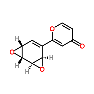 36431-52-4  2-[(1R,2R,4R,7R)-3,8-dioxatricyklo[5.1.0.0~2,4~]oct-5-en-5-yl]-4H-pyran-4-on