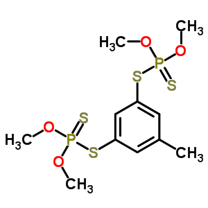 36511-57-6  O,O,O',O'-tetramethyl S,S'-(5-methylbenzen-1,3-diyl) bis(fosforodithioát)