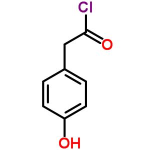 37859-23-7  (4-hydroxyphenyl)acetyl chloride