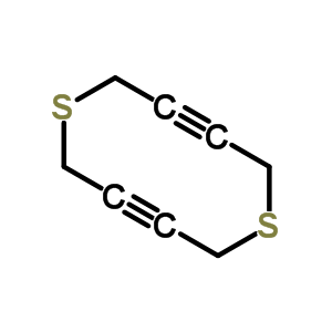 53690-50-9  3,4,8,9-tetradehydro-2,5,7,10-tetrahydro-1,6-dithiecine