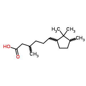 55730-95-5  3-methyl-6-(2,2,3-trimethylcyclopentyl)hexanoic acid