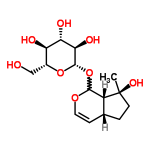 55941-48-5  (4aR,7S,7aS)-7-hydroxy-7-methyl-1,4a,5,6,7,7a-hexahydrocyclopenta[c]pyran-1-yl beta-D-glucopyranoside