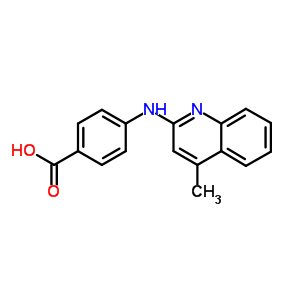 57575-41-4  4-[(4-methylquinolin-2-yl)amino]benzoic acid