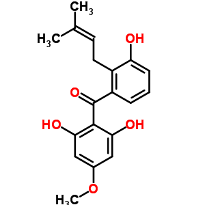 63596-94-1  (2,6-dihydroxy-4-methoxyphenyl)[3-hydroxy-2-(3-methylbut-2-en-1-yl)phenyl]methanone