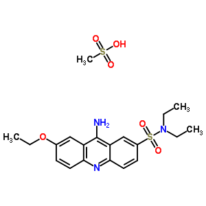 69220-47-9  9-amino-7-ethoxy-N,N-diethylacridine-2-sulfonamide methanesulfonate (1:1)