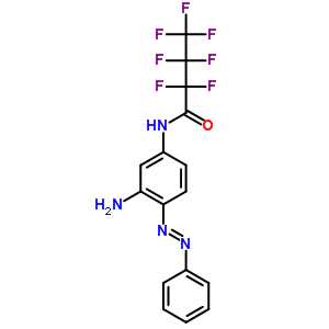 75042-05-6  N-{3-amino-4-[(E)-phenyldiazenyl]phenyl}-2,2,3,3,4,4,4-heptafluorobutanamide