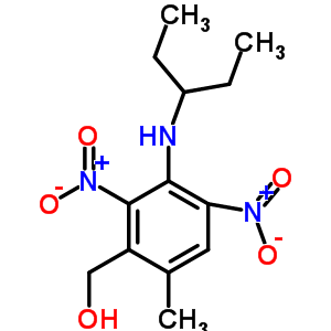 76302-70-0  [6-methyl-2,4-dinitro-3-(pentan-3-ylamino)phenyl]methanol