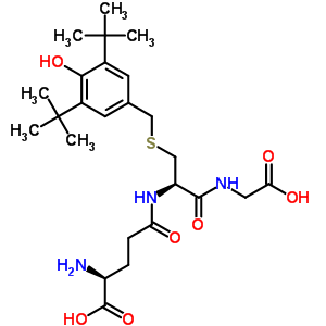 88332-40-5  L-gamma-glutamyl-S-(3,5-di-tert-butyl-4-hydroxybenzyl)-L-cysteinylglycine