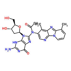 96304-55-1  8-[acetyl(4,6-dimethylimidazo[1,2-a:5,4-b']dipyridin-3-yl)amino]-2'-deoxyguanosine