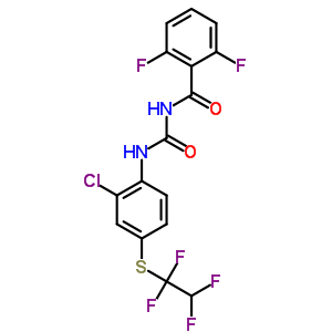 100278-98-6  N-({2-chloro-4-[(1,1,2,2-tetrafluoroethyl)sulfanyl]phenyl}carbamoyl)-2,6-difluorobenzamide
