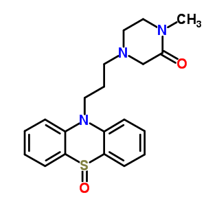 102763-34-8  1-methyl-4-[3-(5-oxido-10H-phenothiazin-10-yl)propyl]piperazin-2-one