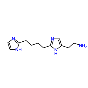 106927-15-5  2-{2-[4-(1H-imidazol-2-yl)butyl]-1H-imidazol-5-yl}ethanamine