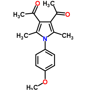 112086-82-5  1,1'-[1-(4-methoxyphenyl)-2,5-dimethyl-1H-pyrrole-3,4-diyl]diethanone