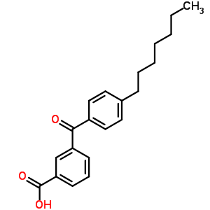 124054-15-5  3-(4-heptylbenzoyl)benzoic acid