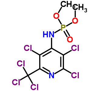 24242-34-0  dimetyl [2,3,5-triklor-6-(triklormetyl)pyridin-4-yl]fosforamidat