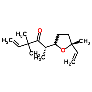 30925-48-5  (2S)-2-[(5R)-5-ethenyl-5-methyltetrahydrofuran-2-yl]-4,4-dimethylhex-5-en-3-one
