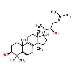 35963-37-2  (3beta,5xi,22R)-lanosta-8,24-diene-3,22-diol