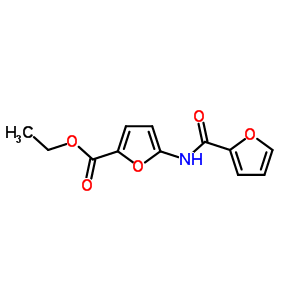 43151-28-6  ethyl 5-[(furan-2-ylcarbonyl)amino]furan-2-carboxylate