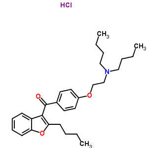 52031-23-9  (2-butyl-1-benzofuran-3-yl){4-[2-(dibutylamino)ethoxy]phenyl}methanone hydrochloride (1:1)