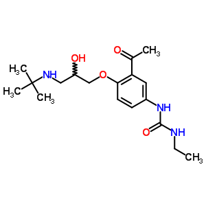 57470-96-9  1-{3-acetyl-4-[3-(tert-butylamino)-2-hydroxypropoxy]phenyl}-3-ethylurea